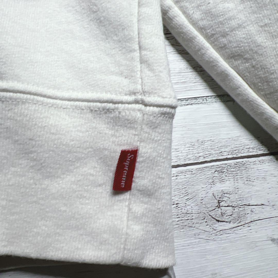 【入手困難!!】シュプリーム ✈︎カナダ製 刺繍 トレーナー 肉厚 裏起毛