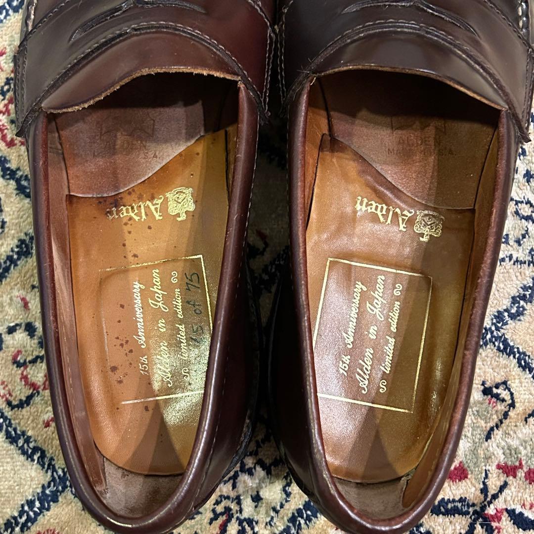 オールデン 9916 日本限定15周年記念モデル 75足限定 ローファー