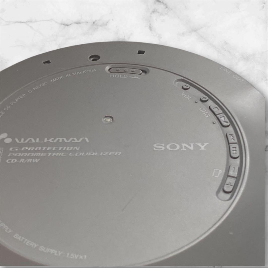 良品♪【SONY】ソニーCDウォークマン D-NE730/ブルー