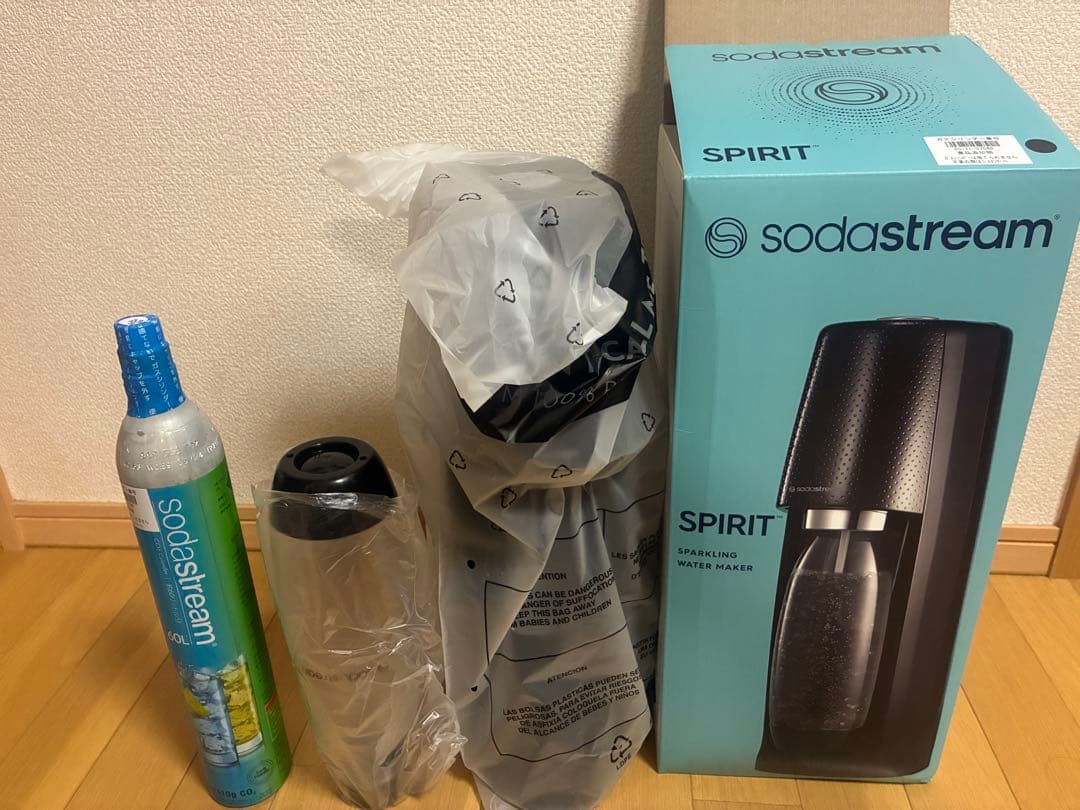 ひろぴろ　sodastream SPIRIT 炭酸水メーカー