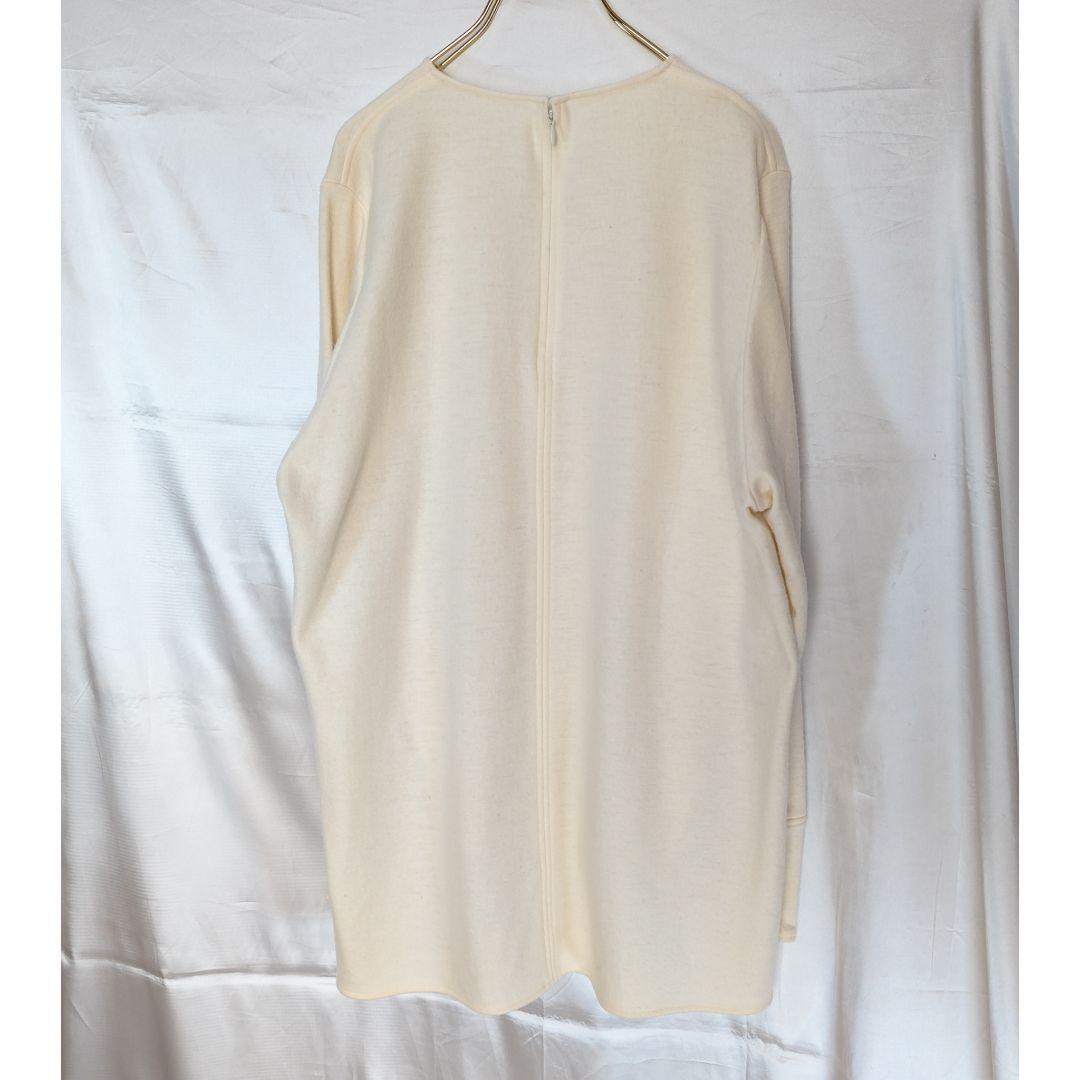LOHEN ローヘン ウール ボリュームスリーブ ブラウス アイボリー F