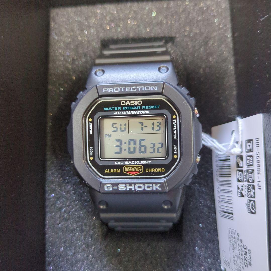 気*シ様 ⑤カシオCASIOGSHOCKDW5600UE1JFLED箱保証取説新