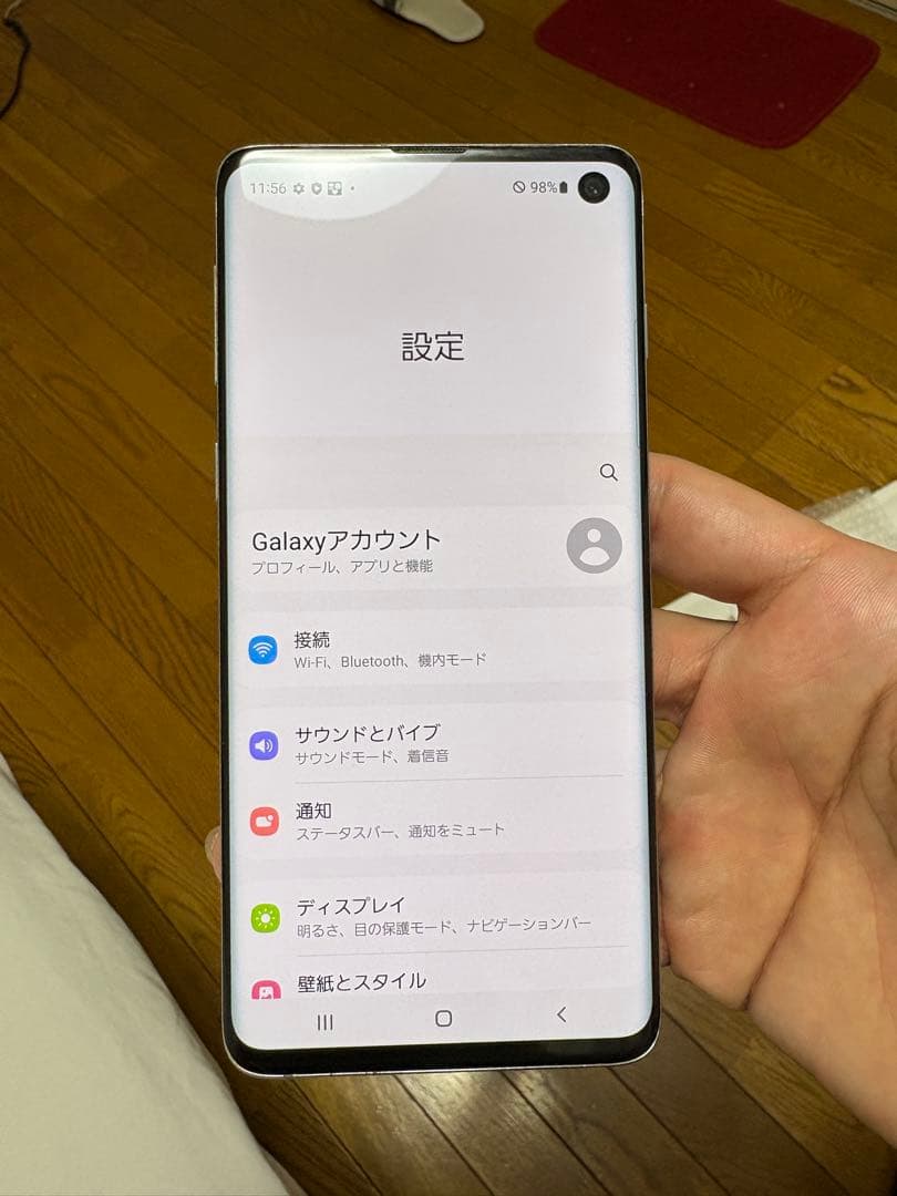 Samsung galaxy s10 simフリー　128GB