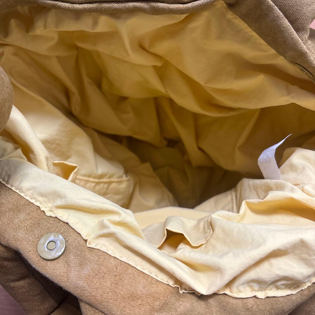 olend オレンドONA WASHED BAG マスタード