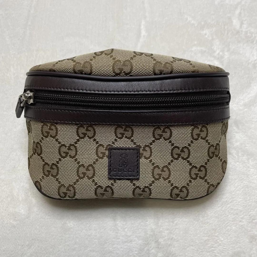 【箱付き】GUCCI チルドレンズ　ウエストポーチ GG 311159