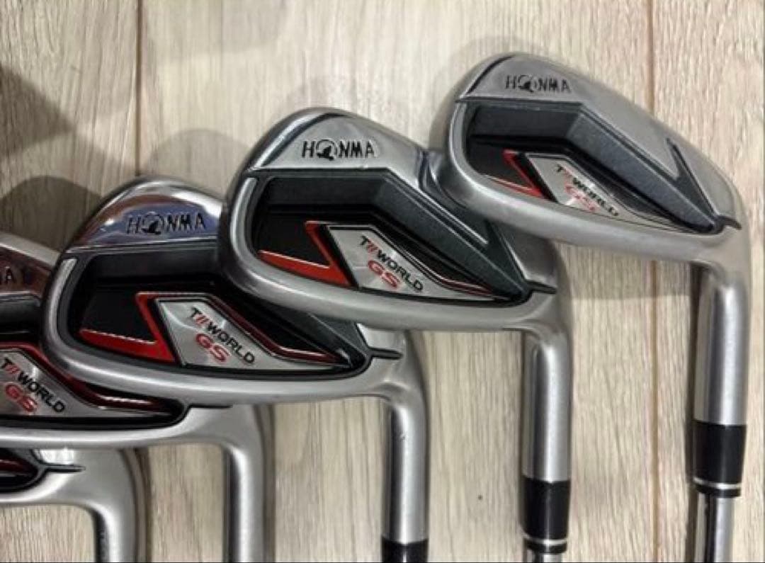 ホンマ ツアーワールド GS 2021 アイアンセット7本組　(6-11、SW)