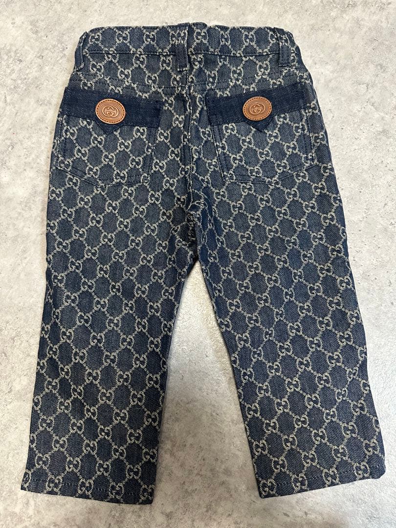 GUCCIデニムパンツ　（子供服）Bearcat