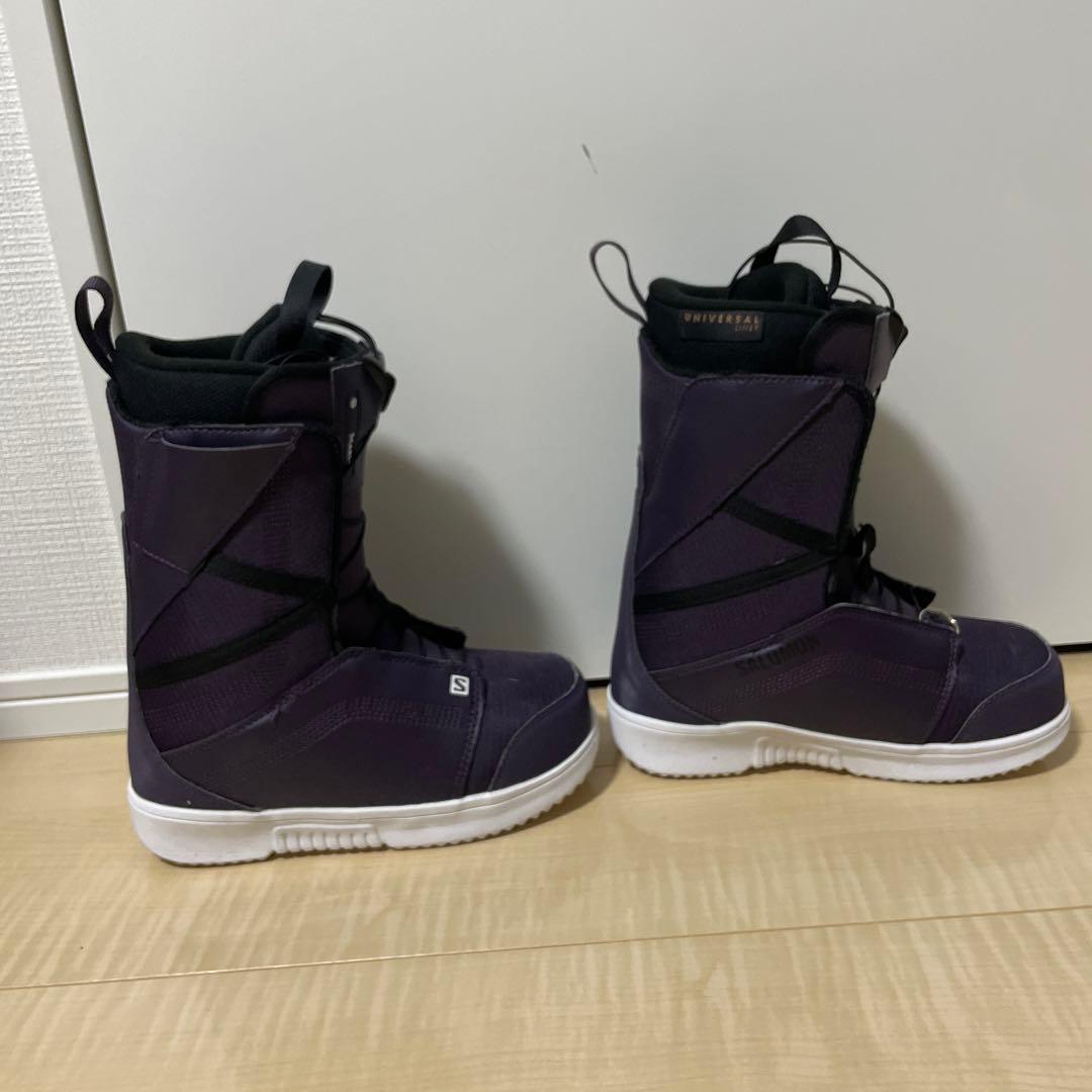 【美品_即日発送】22-23モデル　ブーツ　サロモンSCARLET 23.5cm