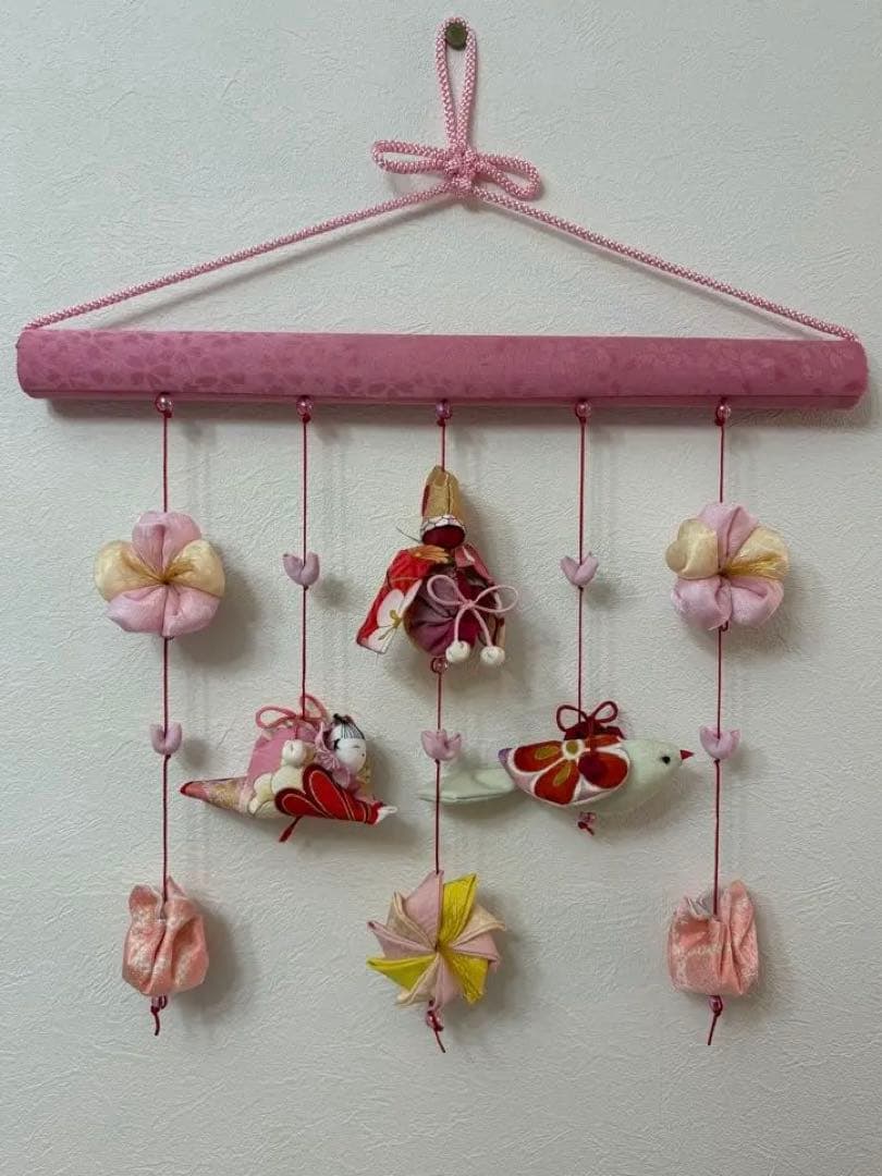 可愛いつるし雛　No.178 雛祭り・桃の節句・ひな祭り・さげもん吊るし飾り