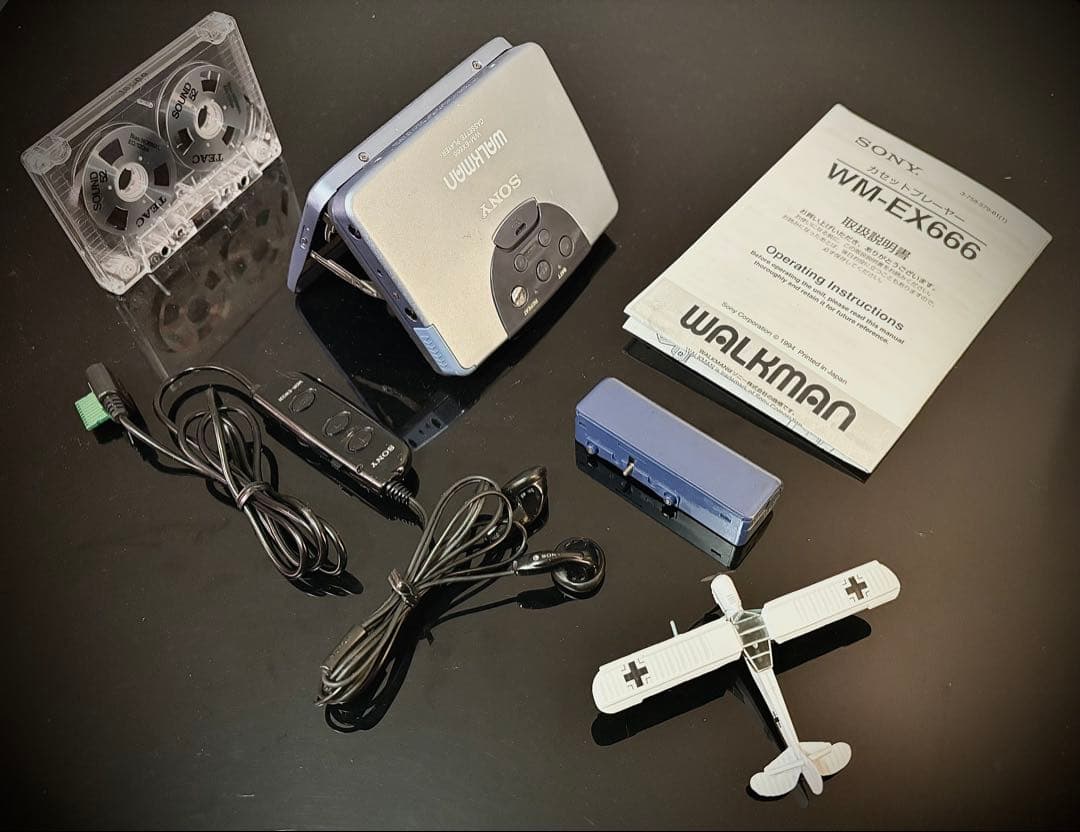 カセットウォークマン Sony WM-EX666 、「整備済み、完動美品」