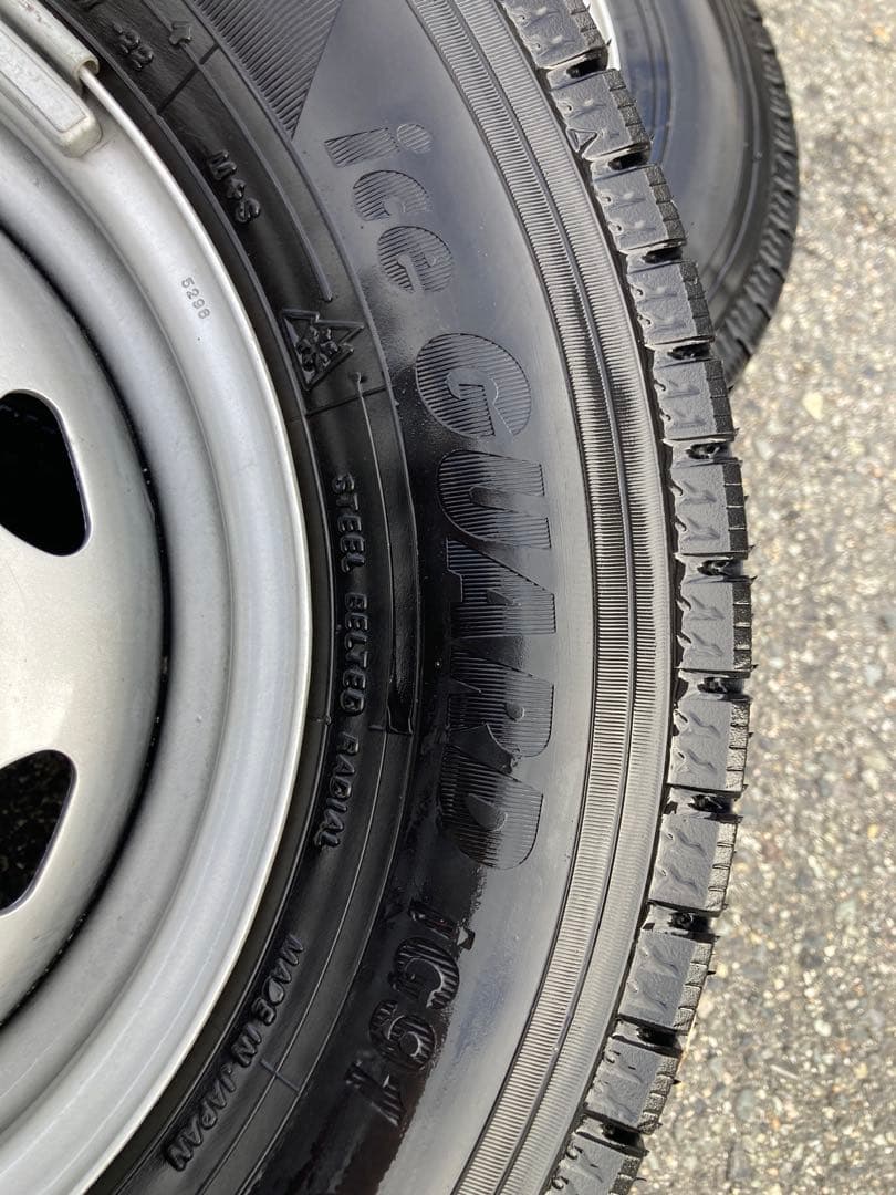 ★145/80R12 LT ヨコハマ タイヤホイール スタッドレス