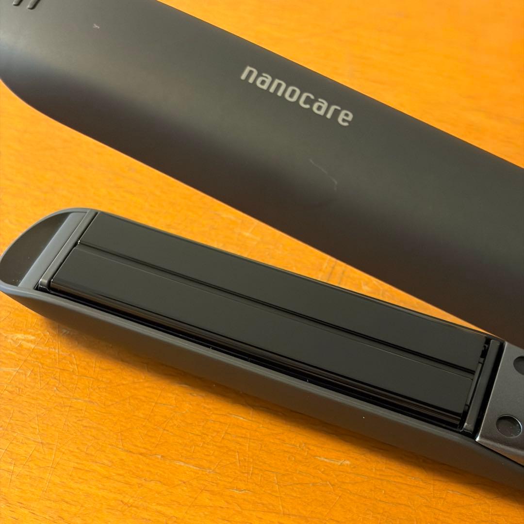パナソニック ストレートヘアアイロン ナノケア ブラック EH-HS0J
