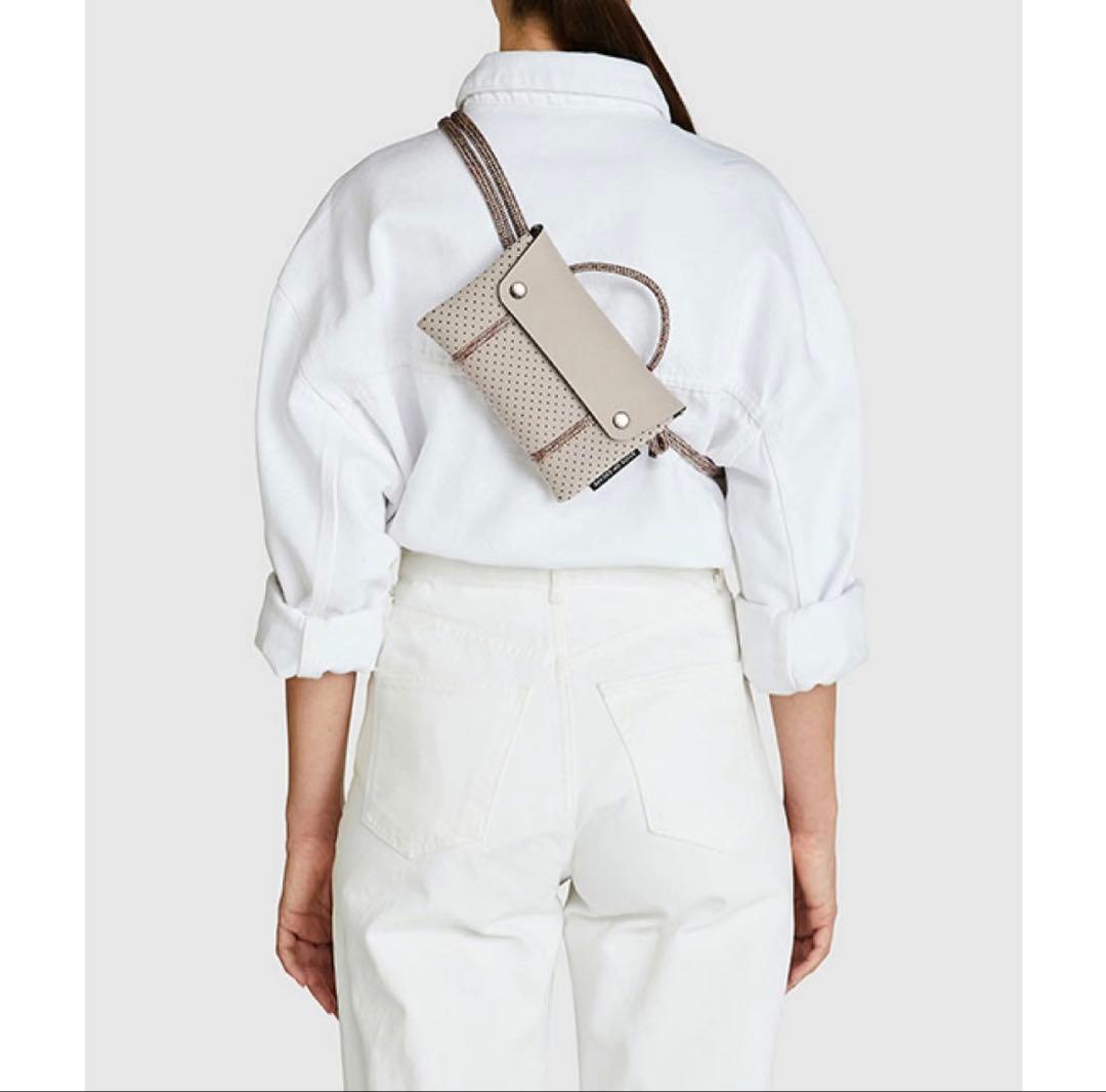 美品 STATE OF ESCAPE コンパス ベルトバッグ 3way ベージュ