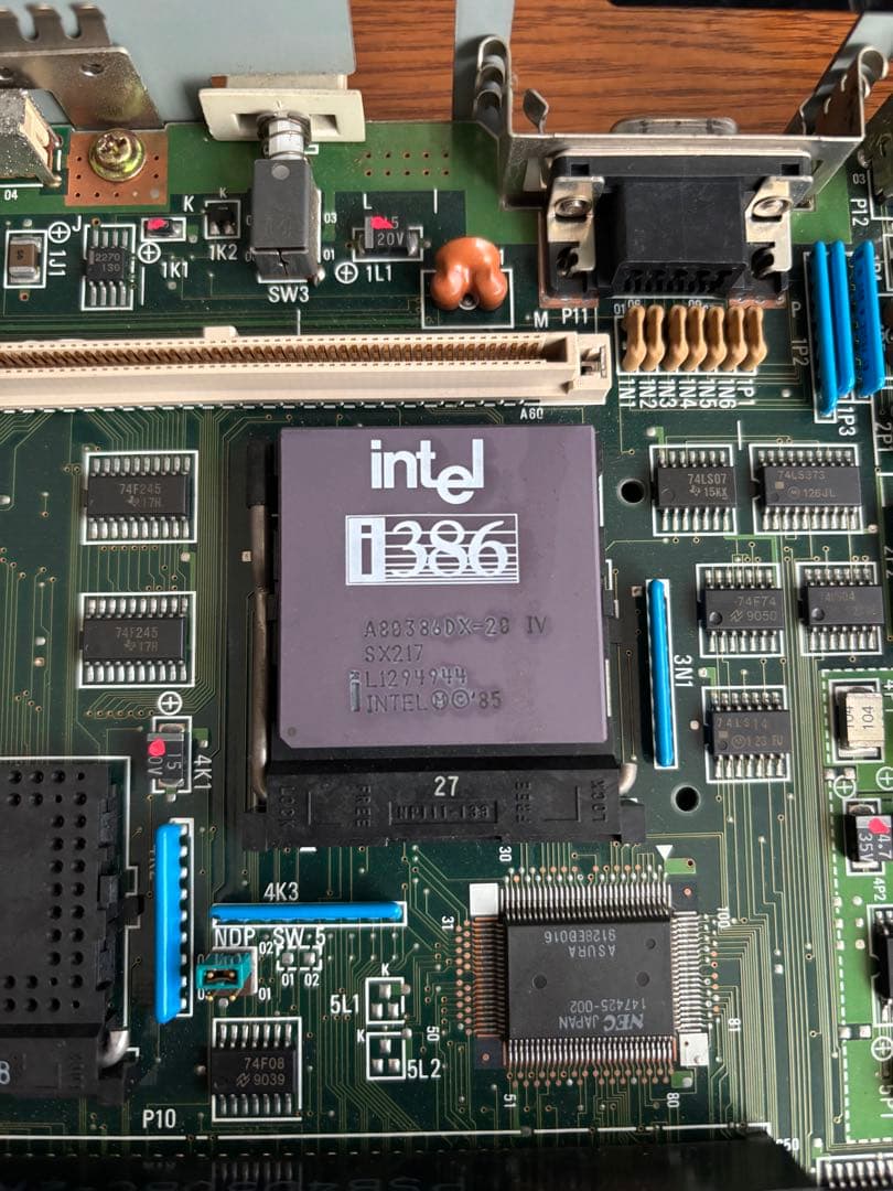 PC-9801DA 本体のみ 動作品