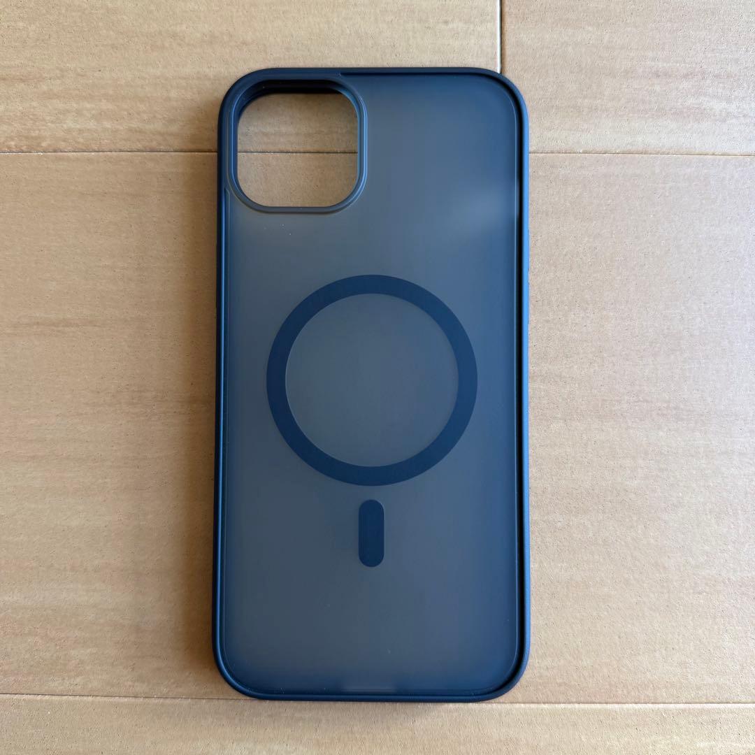 iPhone 14 plus 256GB ミッドナイト magsafe ケース付