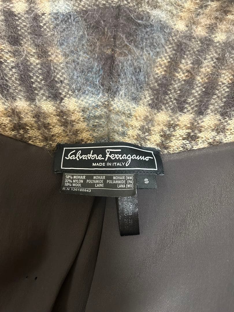 aaakiraです♪サルヴァトーレ フェラガモ/ウール混合/コート/S