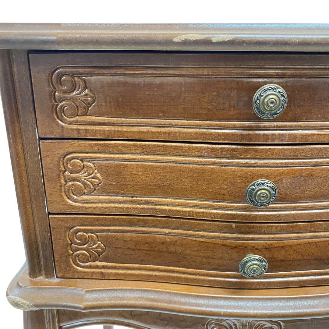 SF32 猫脚 リビングチェスト サイドチェスト イタリア製 3段 コンソール