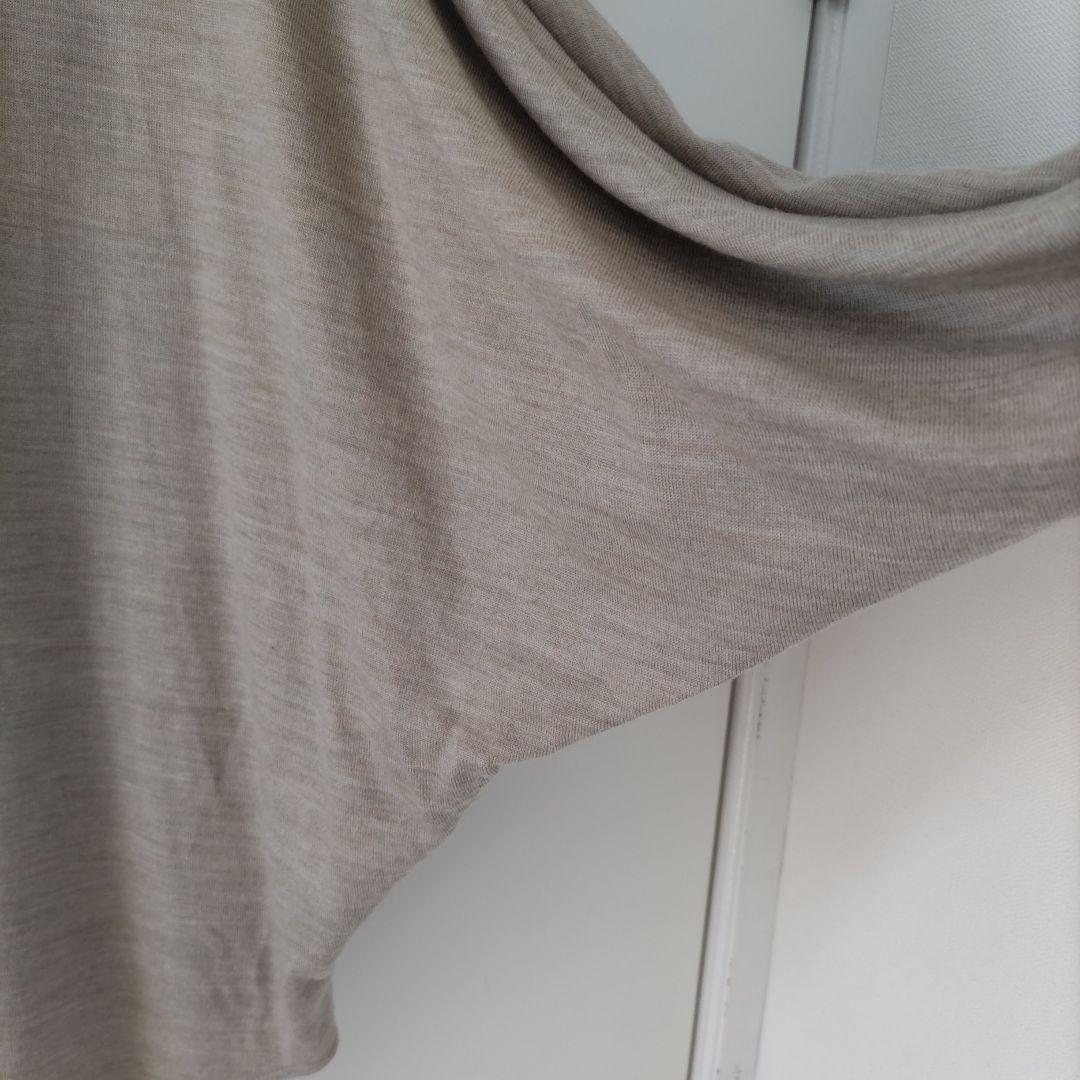 GALERIEVIEウォッシャブルウールジャージードルマンスリーブシャツ25AW