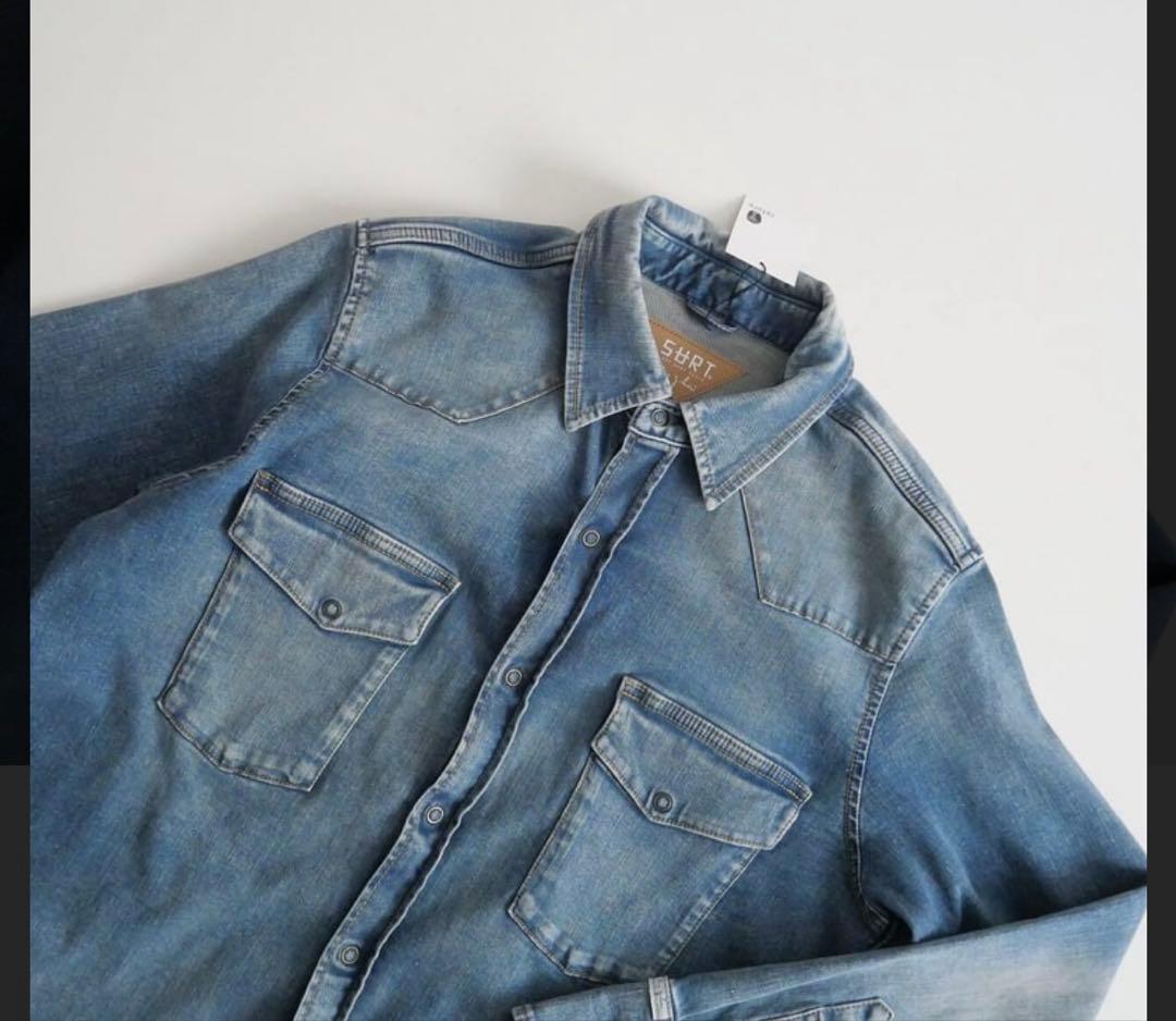 MUSE de Deuxieme Classe サートデニムシャツニコチャン