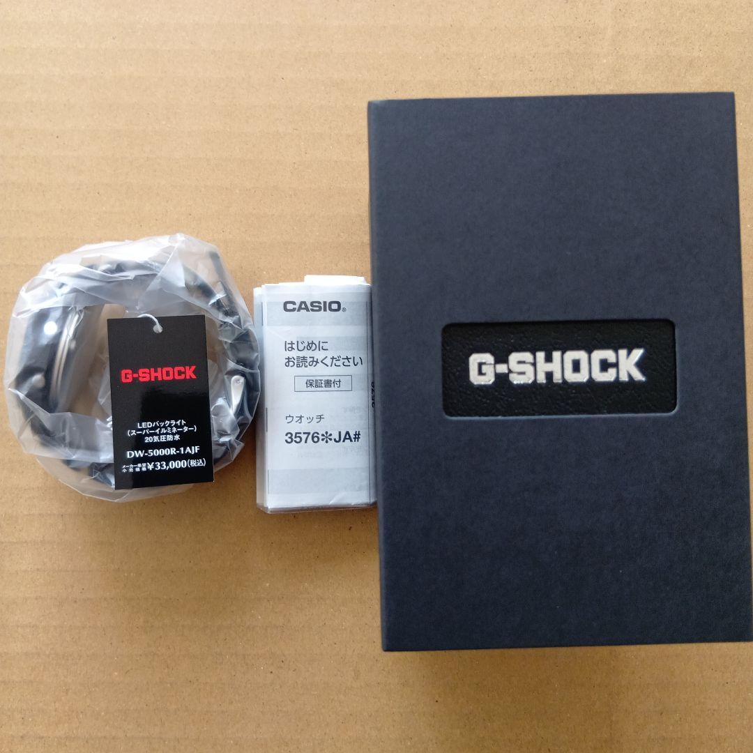 国内正規品＊新品・未使用＊ G-SHOCK ＊DW-5000R-1AJF