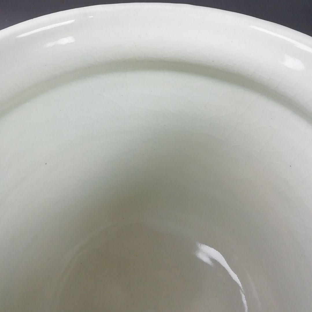 Ｗ２２　水指　『和蘭陀紋』『中村秋峰 造』　共箱　茶道具