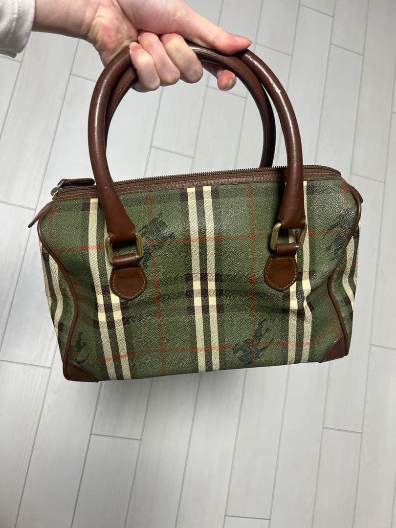 バーバリーBurberryボストンハンドルバック