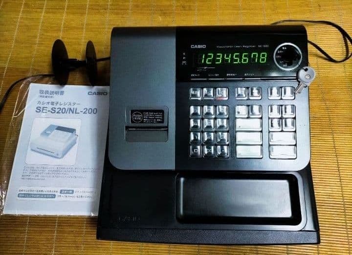 カシオレジスター　SE-S20/NL200　人気機種　送料無料　289000