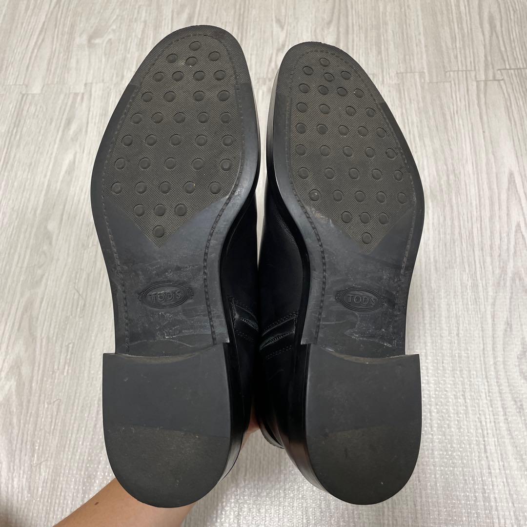 【良好】23AW 定価11万 TOD'S トッズ Tタイムレス ブーツ 38