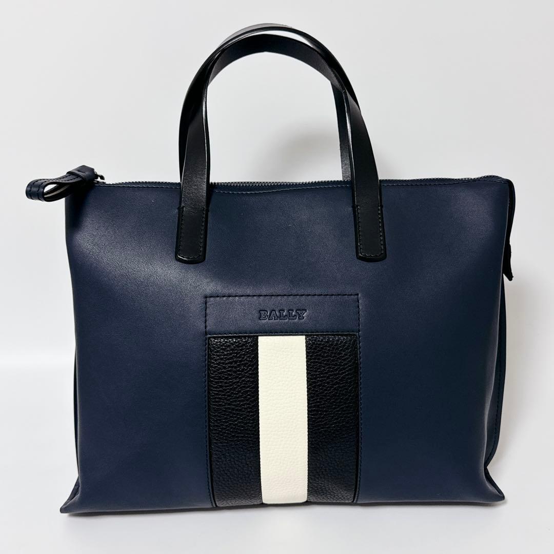 【美品】bally bivios トランスポッティング　ビジネスバッグ　レザー