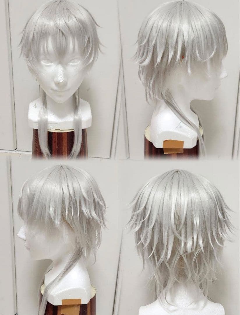 刀剣乱舞 鶴丸国永 コスプレ ウィッグ