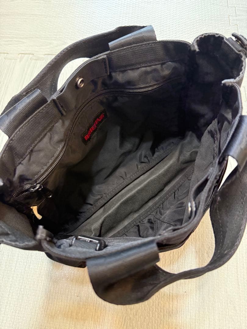 BRIEFING ブラック カートバッグ