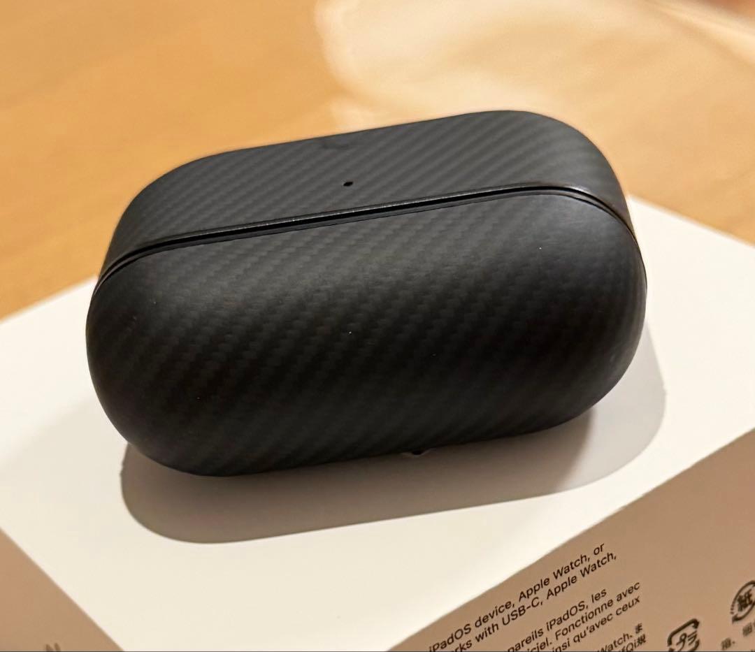 AirPods Pro 第2世代 タイプC　PITAKAケース付き