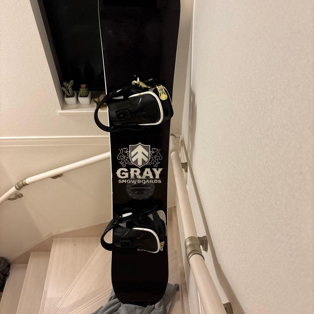GRAY スノーボード 151cm ビンディング　セット