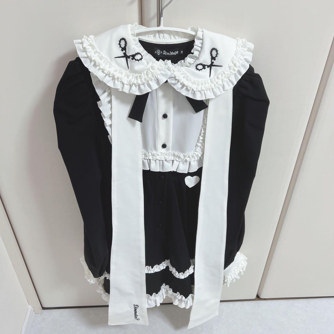 DimMoire ディムモアール 絶メイドワンピース black&white