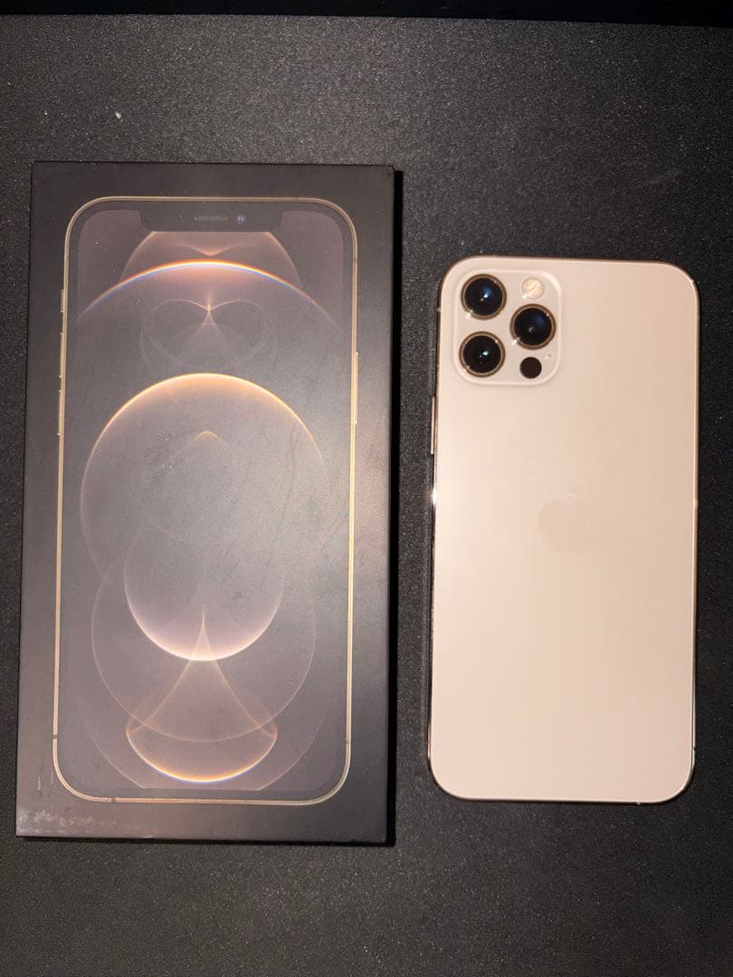【美品】iPhone 12 Pro ゴールド 256GB 本体