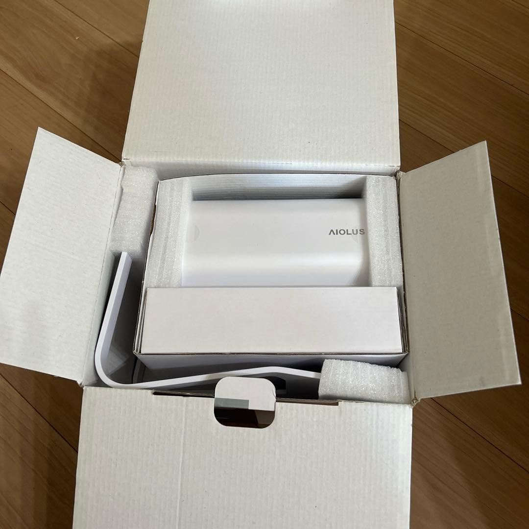 AIOLUS 家庭用ハンドドライヤー 非接触温風スタンド付Nyuhd-210W