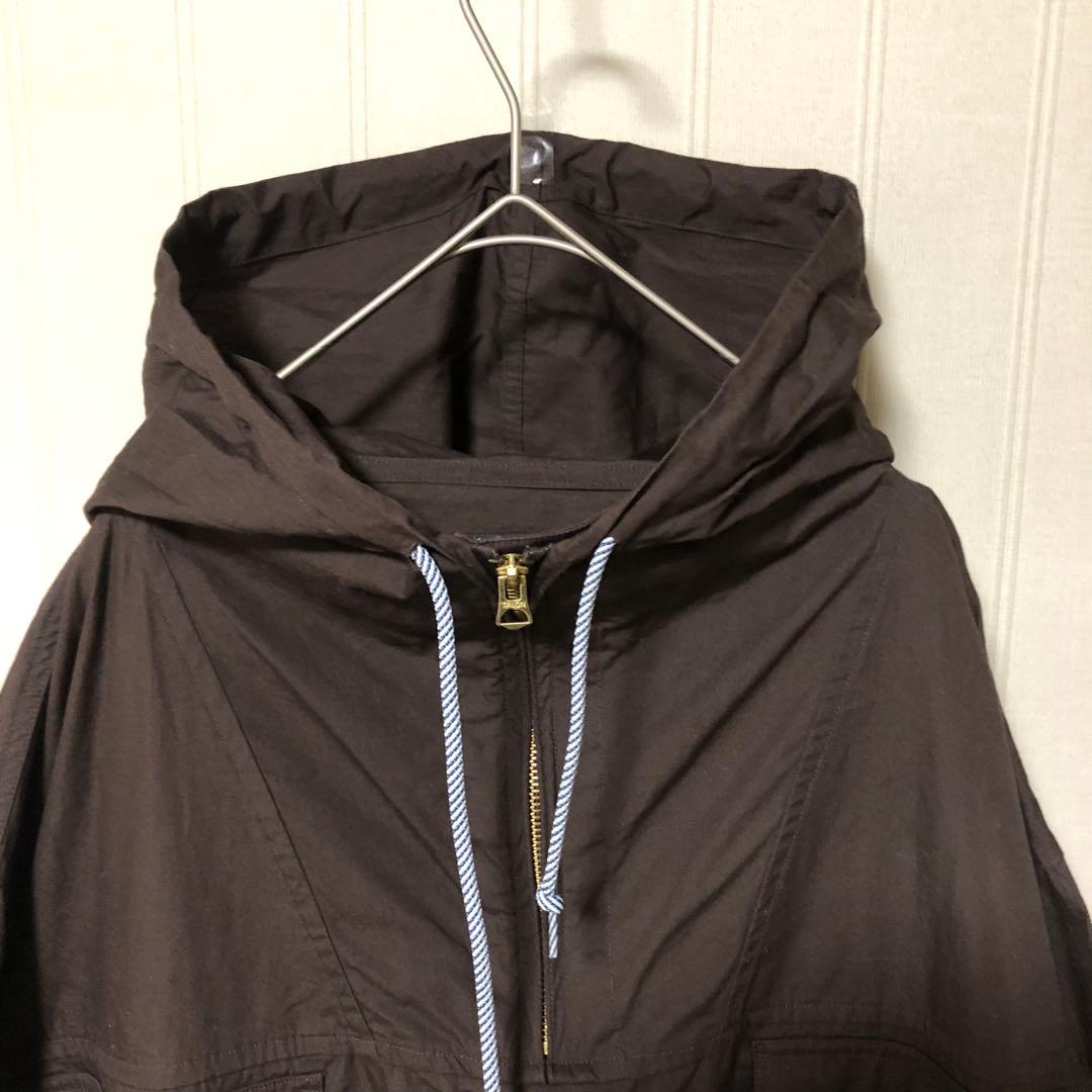 美品❗️BEAMS PLUS コットン アノラックパーカー 茶 XL