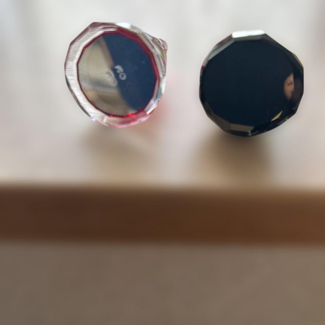 スワロフスキー　赤サンタ　緑ツリー