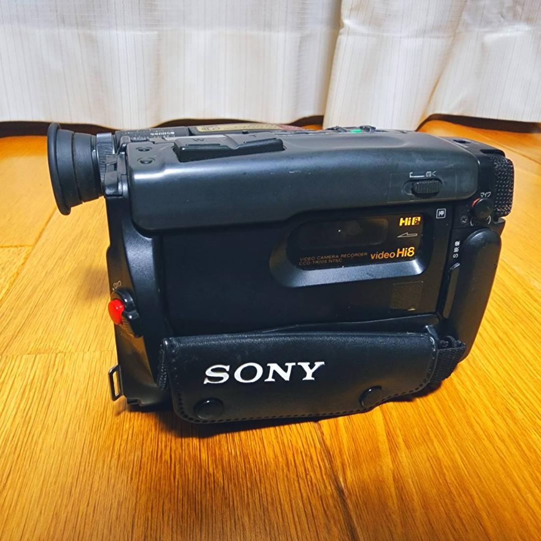 【動作確認済】希少 高画質 SONY Hi8 CCD-TR705 説明書 箱 他