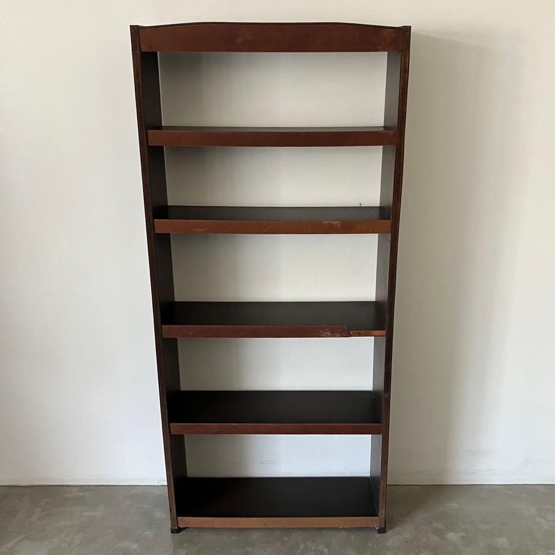 昭和レトロ　アンティーク　ヴィンテージ　古家具　古家具　食器棚　ブックシェルフ