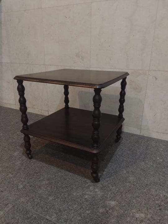 アンティーク　サイドテーブル　シェルフ　オープンラック　店舗什器