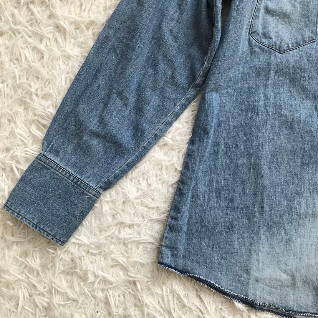 マイウィークネス Billy Shirt デニムシャツM オーバーサイズ