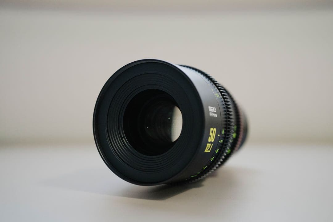 美品 Meike MK-50mm T2.1 FF ソニーEマウント シネマレンズ