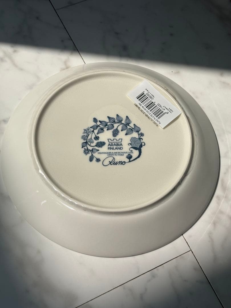 旧ロゴ　アラビア　ルノ　ウィンタースター　プレート　21cm 新品未使用