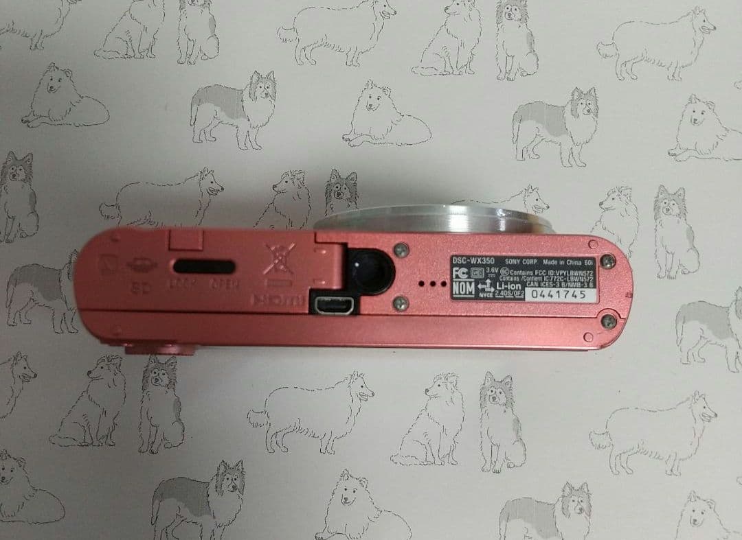 【RS77】SONY Cyber-shot DSC-ｗｘ350 デジカメ 本体