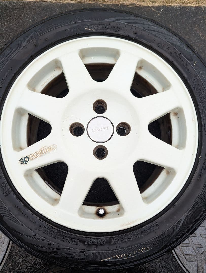 わ*る様 15インチ スポーツデザイン ホイールセット SPEEDLINE スピ