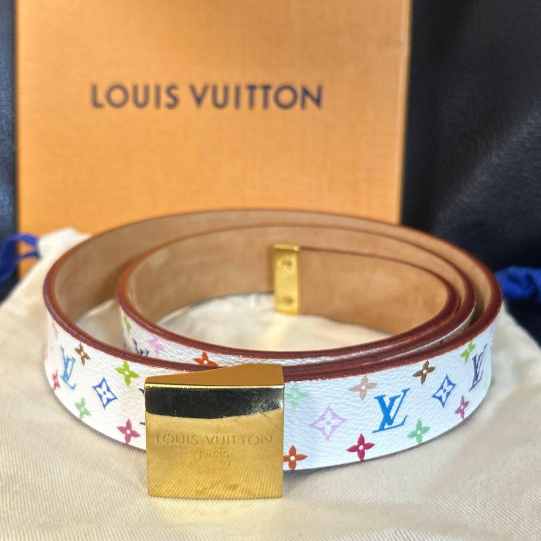 ルイヴィトン　モノグラム　マルチカラー　サンチュールキャレベルト