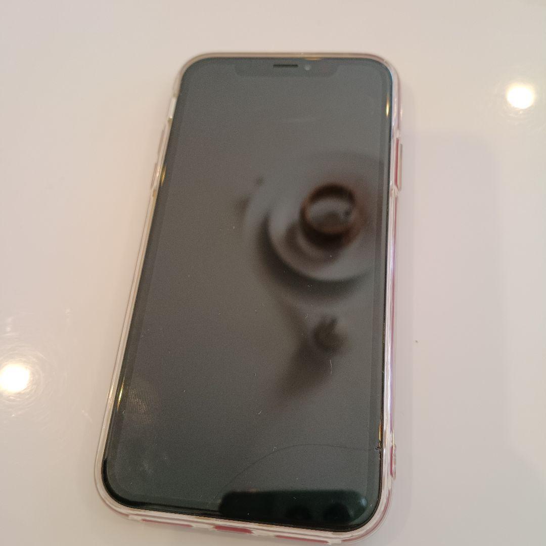 Apple iPhone XR 赤 充電器・ケース付き