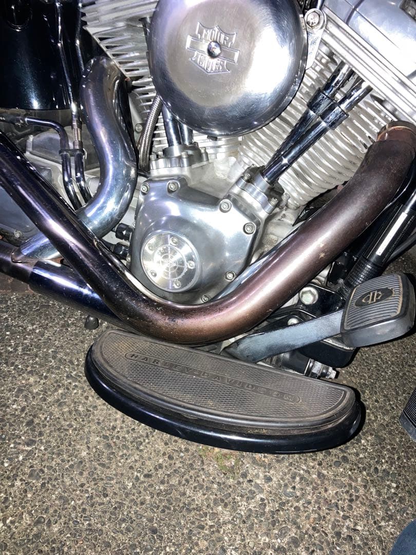 リ*ク様 ハーレー ソフテイル ドラックパイプ ステンレス製ショート管