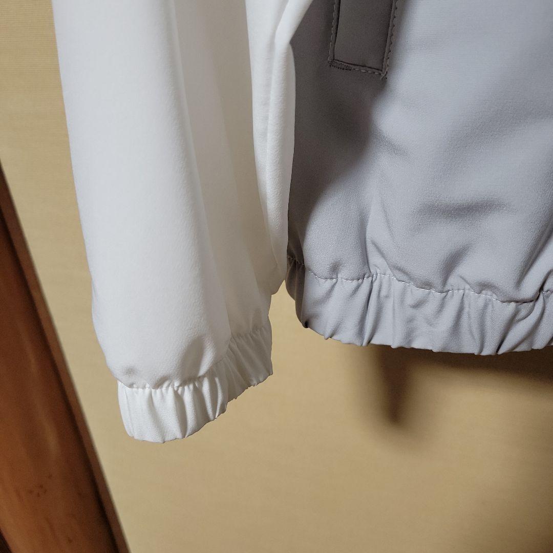 LE COQ SPORTIF ジャケット ホワイト/グレー